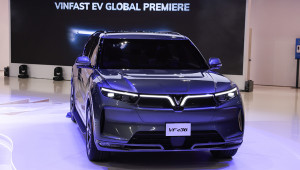 VinFast chính thức nhận đặt hàng mẫu xe VF e35, VF e36 tại triển lãm CES 2022