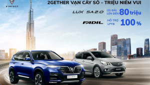 Vinfast tung ưu đãi lên đến cả trăm triệu đồng kỷ niệm 2 năm khánh thành nhà máy