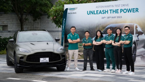 Aston Martin Ho Chi Minh lần đầu tổ chức sự kiện lái thử siêu SUV - DBX 707 tại Việt Nam