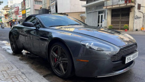 Chiêm ngưỡng Aston Martin Vantage hàng hiếm của “vua cafe” Đặng Lê Nguyên Vũ