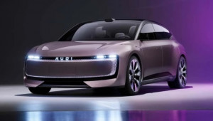 Audi ra mắt dòng xe điện mới, bỏ logo bốn vòng tròn quen thuộc