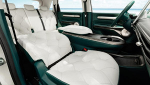 Xe điện Baojun Yunduo 2023 lộ diện nội thất: Ghế xe có thể ngả ra như giường nằm