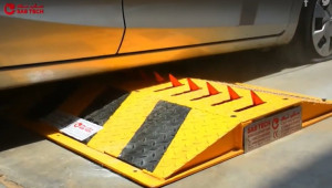 Gờ giảm tốc đặc biệt ngăn chặn xe đi ngược chiều