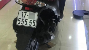 Bộ Công an chuẩn bị đưa 1,55 triệu biển số xe máy ra đấu giá