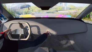 Người dùng BMW chuẩn bị được trải nghiệm màn hình HUD dài bằng cả taplo