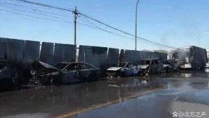 Đốt vàng mã, người phụ nữ làm cháy rụi 9 ô tô bên cạnh