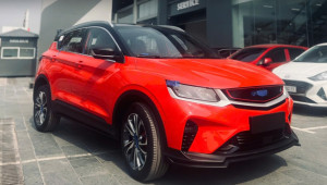 Geely Coolray về đại lý Hà Nội, chuẩn bị cho sự kiện lái thử trước ngày ra mắt