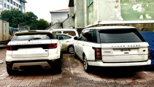 Range Rover và Lexus bị tịch thu được đem ra đấu giá 2,6 tỷ