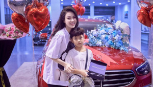 Diễn viên Lương Thu Trang tậu Mercedes-Benz E200 tiền tỷ hậu phim Đấu trí