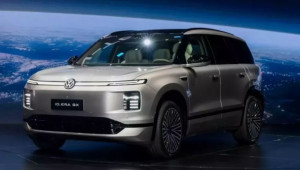 SUV cỡ lớn Volkswagen ID. Era 9X trình làng: Sở hữu màn hình ẩn độc đáo, cùng hệ thống cảm biến dày đặc