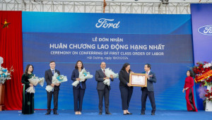 Ford Việt Nam nhận Huân chương Lao động hạng nhất, ghi nhận kỷ lục bán hàng năm 2023