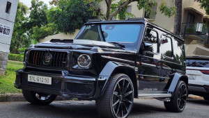 Cận cảnh “hàng khủng” Brabus G800 Widestar sau khi được sang tên đổi biển
