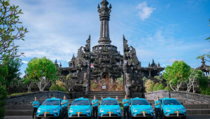 Green SM hợp tác cùng hãng taxi Komotra, ra mắt dịch vụ taxi thuần điện tại Bali