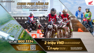 Honda Việt Nam triển khai Chương trình khuyến mại “Chinh phục bằng A2 - Chiếm lĩnh mọi hành trình”