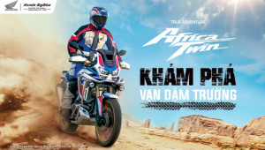 Chiến binh đường trường Honda Africa Twin 2023 giá 590,5 triệu đồng chính thức “đổ bộ” Việt Nam