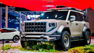 Hongqi ra mắt SUV địa hình chạy điện hạng sang đầu tiên