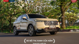 Honda HR-V e:HEV RS nhận Danh hiệu “Xe đô thị xanh của năm”