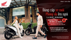Honda Việt Nam tặng hàng loạt 