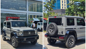 Đại lý chào bán Suzuki Jimny độ Mercedes-AMG G 63 giá 999 triệu đồng: Dự kiến giao xe trước Tết Nguyên đán