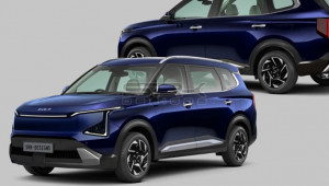 Kia Carens sắp có bản nâng cấp giữa vòng đời: Có nhiều chi tiết giống Sonet