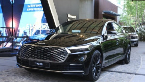 Hình ảnh thực tế Kia K9 2024: Sedan hạng sang sở hữu 