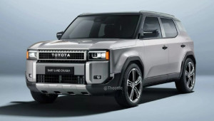 Xem trước thiết kế Toyota Land Cruiser Prado 2024 phiên bản thu nhỏ