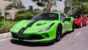 Chiêm ngưỡng Ferrari F8 Spider đầu tiên về Việt Nam trong màu “áo mới”