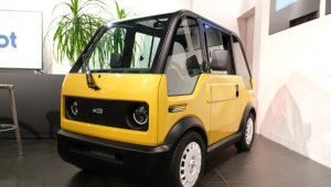 Start-up Nhật Bản ra mắt xe điện đô thị nhỏ hơn cả Wuling Mini EV