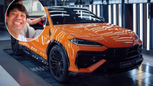 Đại gia Minh Nhựa cầm lái Lamborghini Urus SE cùng bố, ngầm xác nhận bổ sung siêu phẩm hybrid vào bộ sưu tập