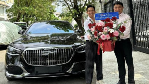 Vừa chia tay Mercedes-Benz S450, đại gia Minh “Nhựa” đã tậu ngay Mercedes-Maybach S450 2022 giá hơn 8 tỷ