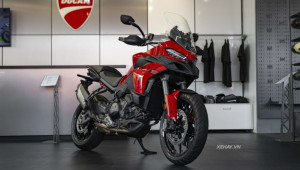Ducati Multistrada V2 S 2026 giá 679 triệu đồng: Siêu mô tô đường trường 890cc đầy ắp công nghệ cho phượt thủ