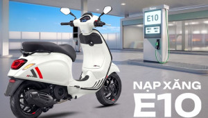 Piaggio Việt Nam khẳng định toàn bộ các dòng xe hiện tại tương thích hoàn toàn với xăng sinh học E10