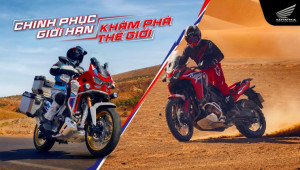 Honda Africa Twin 2026 chốt giá từ 541 triệu đồng tại Việt Nam: Diện mạo mới, đậm chất Rally