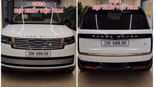 Đại gia mua lại biển số 30K-688.88 để gắn lên SUV hạng sang Range Rover SV