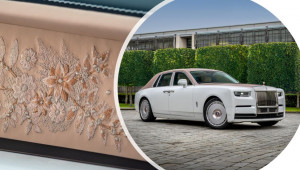 Cận cảnh Rolls-Royce Phantom Dentelle độc bản: Tôn vinh nghệ thuật trang trí ren