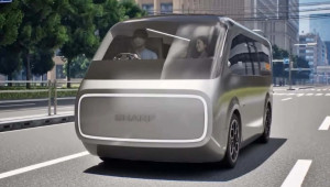 Sharp chuẩn bị giới thiệu mẫu minivan điện mới, tiện nghi như phòng khách