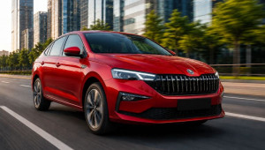 Skoda Slavia 2026 lộ diện trước thời điểm ra mắt: Đèn hậu đổi thiết kế, mâm mới và màn hình 10,25 inch