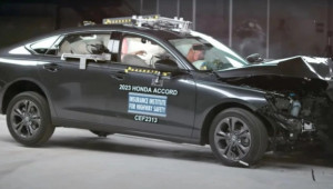 Honda Accord xuất sắc qua được bài kiểm tra độ an toàn cho người ngồi hàng ghế sau