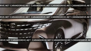 Toyota Alphard 2023 ngày càng lộ diện rõ ràng: Dự kiến ra mắt vào 21/6