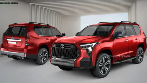 Toyota Land Cruiser Prado 2024 sẽ trình làng trong năm nay: Thiết kế 