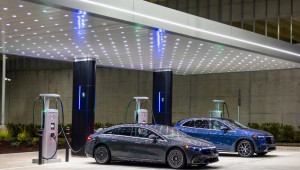 Mercedes-Benz xây dựng trạm sạc nhanh cao cấp đầu tiên: Có phòng chờ tiện nghi, sạc 80% pin chỉ trong 20 phút