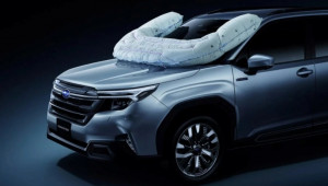 Subaru Forester nâng cấp túi khí ngoài, tăng an toàn cho người đi xe đạp