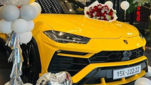 Đại gia Hải Phòng gắn biển ngũ quý 15K-222.22 giá gần 900 triệu đồng cho siêu SUV Lamborghini Urus