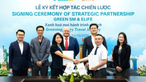Green SM và Elife hợp tác thúc đẩy giao thông xanh trong lĩnh vực du lịch