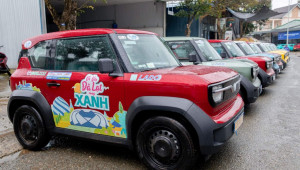 Đưa VinFast VF 3 thành phương tiện du lịch đặc biệt tại Đà Lạt