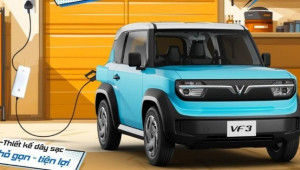 VinFast bán sạc tại nhà cho VF 3: Giá từ 4 - 6 triệu
