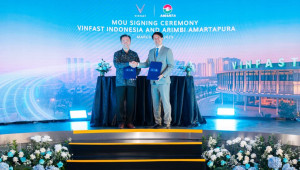 VinFast và Amarta ký biên bản ghi nhớ phát triển cửa hàng VinFast Indonesia