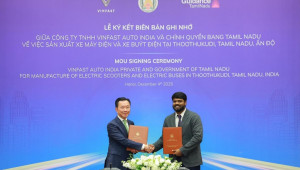 VinFast công bố mở rộng nhà máy Tamil Nadu