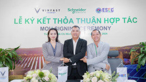 VinFast Energy, Schneider Electric và ESEC hợp tác thúc đẩy giải pháp pin