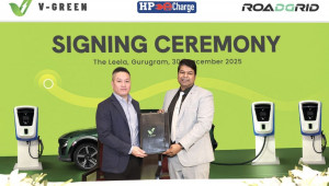 V-Green hợp tác cùng RoadGrid India triển khai hệ thống trạm sạc nhanh trên toàn Ấn Độ